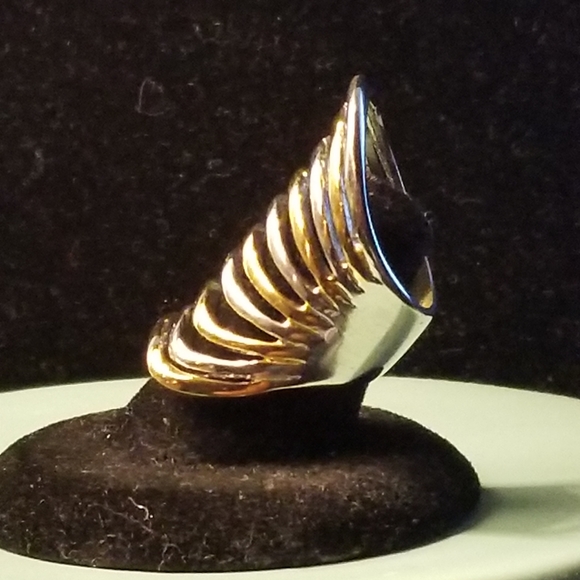Stainless Steel Ring - Freeform - Picture 5 of 5
